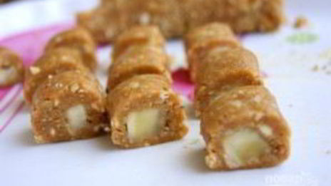 конфеты с банановой начинкой