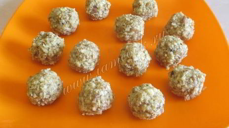 конфеты с орехами