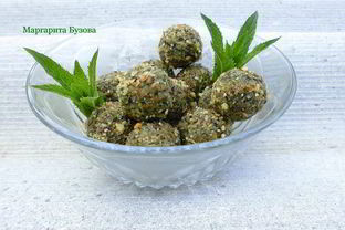 Конфеты со щавелем и мятой