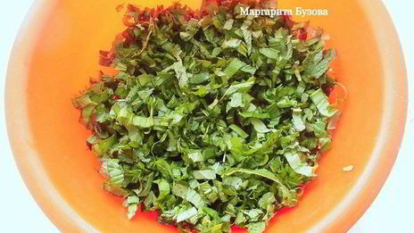 конфеты со щавелем и мятой