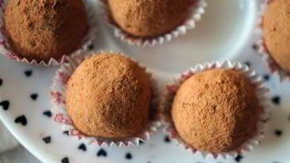 Конфеты Трюфели с миндалем