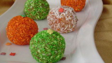 морковные конфетти