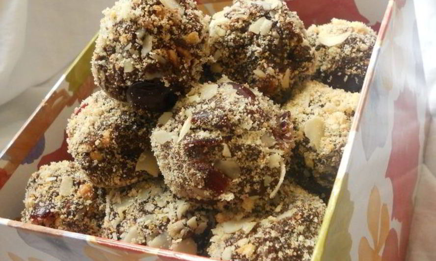 Рецепт мягкие шоколадно-черешневые конфеты