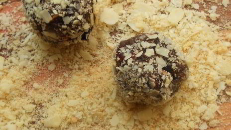 мягкие шоколадно-черешневые конфеты