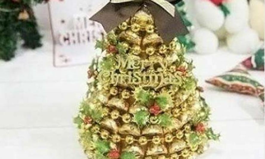 Рецепт новогодняя елка из конфет