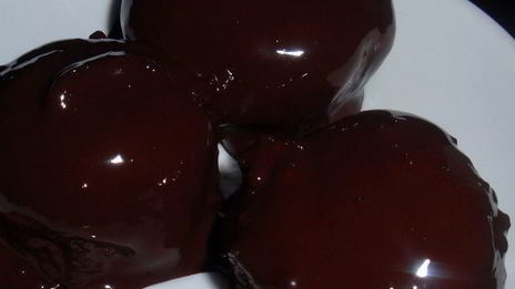 шоколадно-творожные конфетки