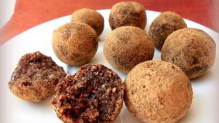 Сыроедческие конфеты с кэробом