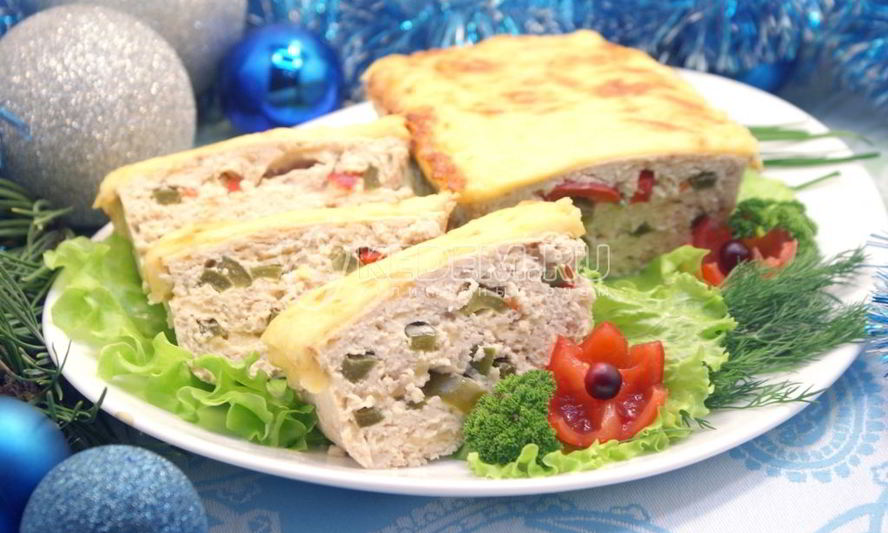 Рецепт террин новогоднее конфетти