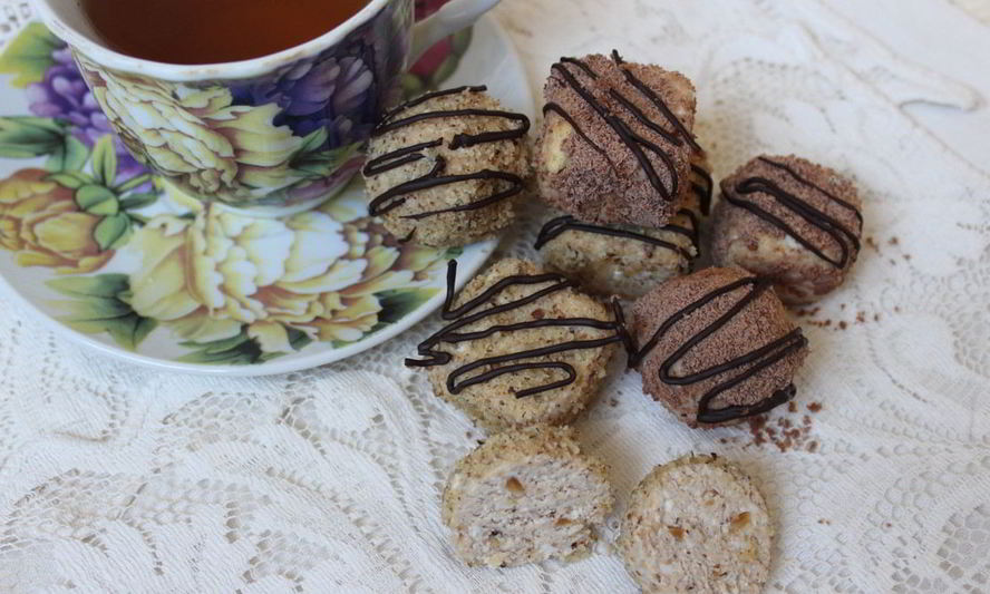 Рецепт творожные конфеты