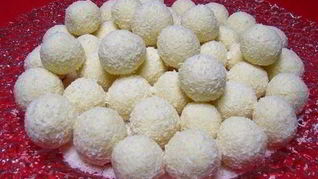 Творожные Рафаэлло на протеине