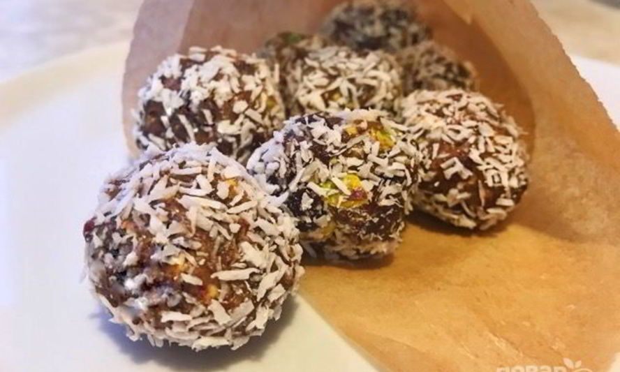 Рецепт энергетические конфеты