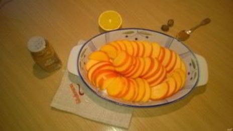 крамбл с хурмой