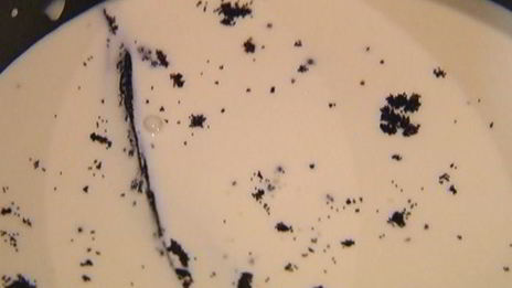 бисквит с клубникой и сливочным кремом