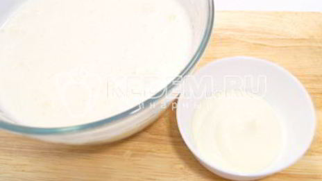 бисквитный рулет с кремом зимнее полено