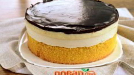 бостонский кремовый чизкейк