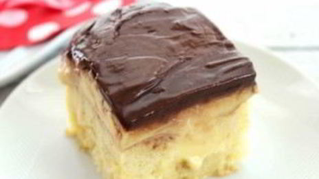 бостонский кремовый торт