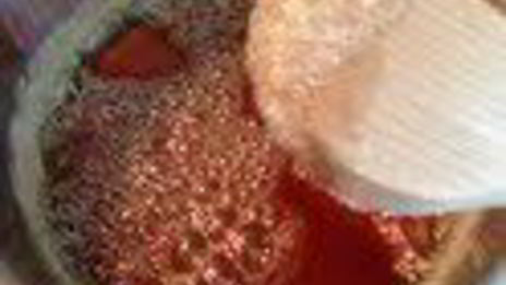 клубничный крем-карамель