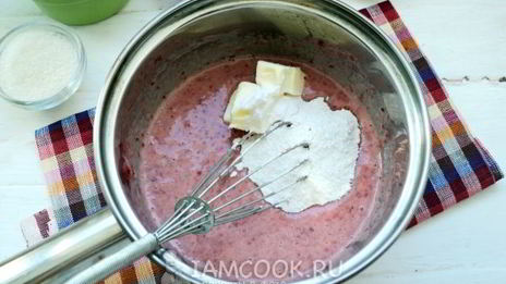 клубничный курд из замороженной клубники