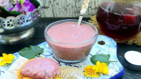 клубничный курд из замороженной клубники