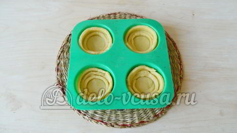 корзинки со сливочным кремом