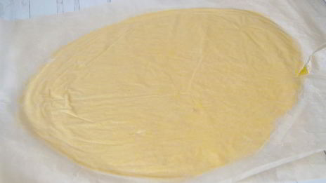 корзиночки с белковым кремом песочные