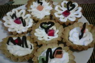 Корзиночки с кремом