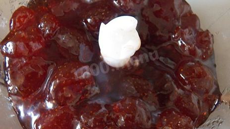 крем для бисквита на основе варенья