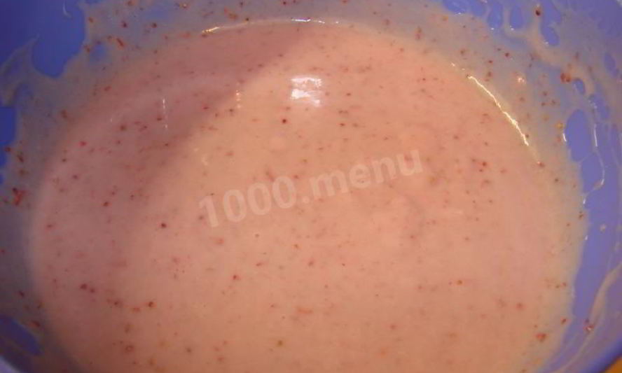 Рецепт крем из белого шоколада с клубникой и мятой