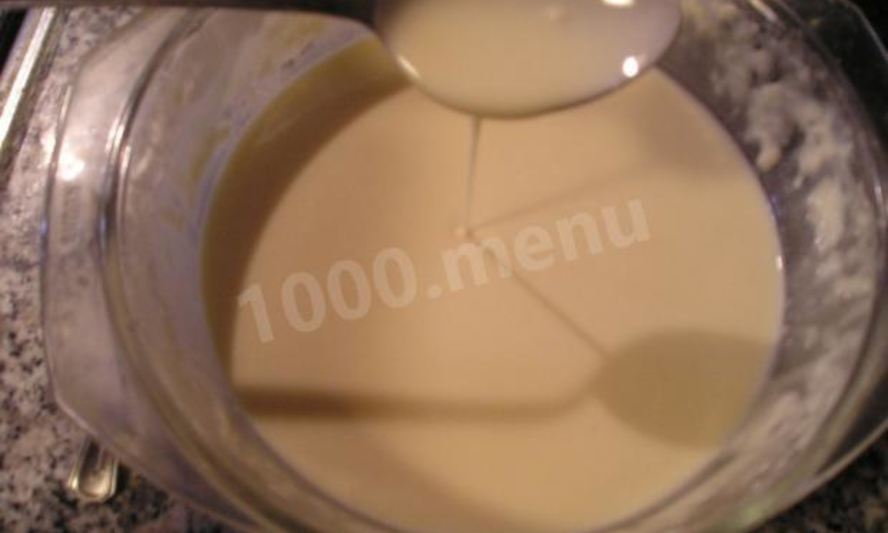 Рецепт крем из сметаны и сгущенки для торта