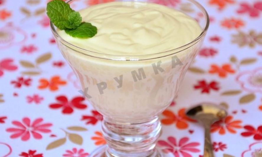 Рецепт крем пломбир