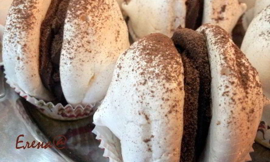 Рецепт меренги с шоколадным кремом