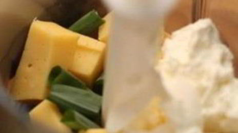 помидоры с сырным кремом