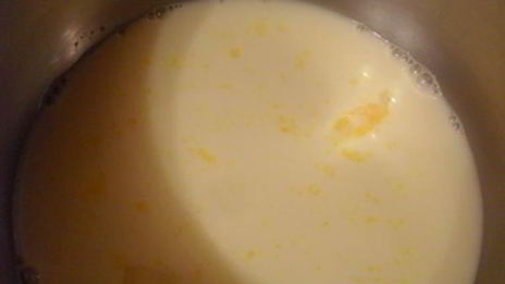 пудинг из булочки с кремом