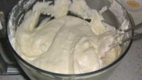 рулет бисквитный с творожным кремом