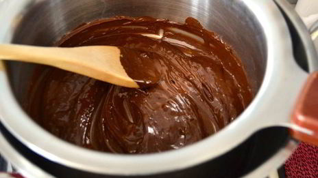 рулет с кремом два шоколада