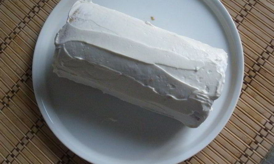 Рецепт рулет с творожным кремом