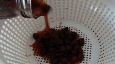 шоколадный крем с вишней