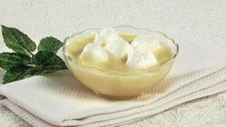 Снежки с яичным кремом