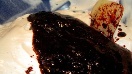 торт-купол с творожным кремом