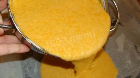 тыквенный рулет с творожным кремом