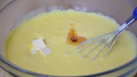 ванильный крем для торта наполеон на желтках