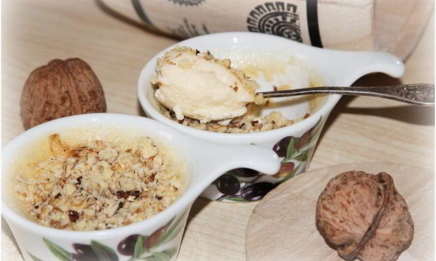 Рецепт яблочный крем-брюле