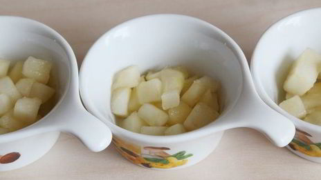 яблочный крем-брюле