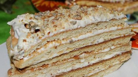 заварной крем для медового торта