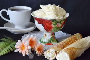 Заварной крем на молоке