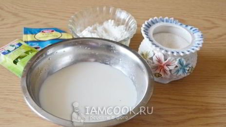 заварной крем на молоке