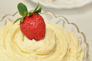 Заварной крем с белым шоколадом