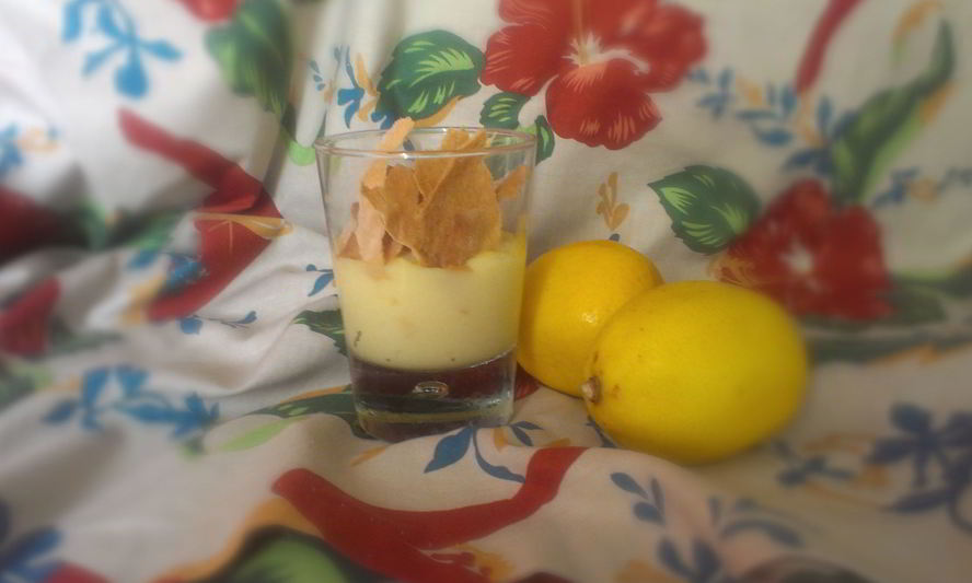 Рецепт заварной лимонный крем