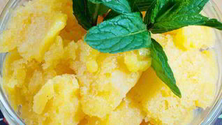 Летний цитрусовый сорбет