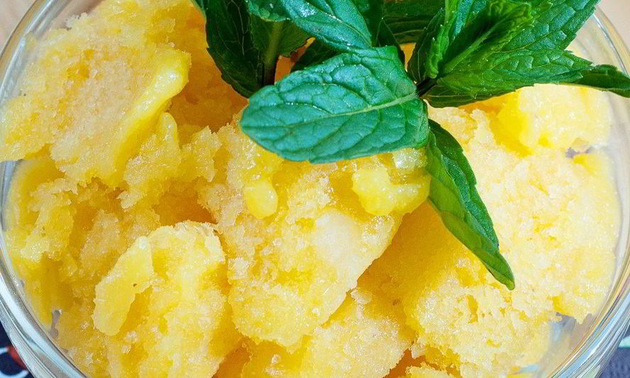 Рецепт летний цитрусовый сорбет